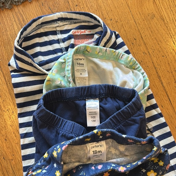 Toddler Girl Tops and Leggings Bundle Size 12-18 Months - Picture 7 of 11